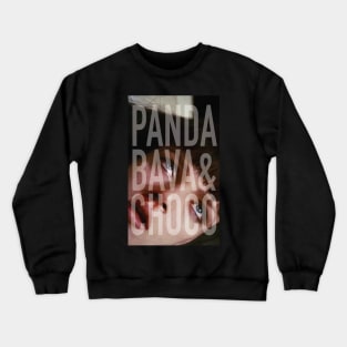 Panda Bava and Choco Crewneck Sweatshirt